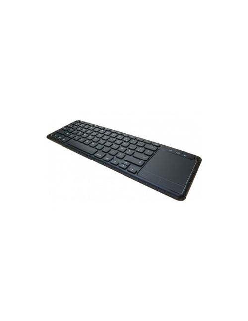 Clavier sans-fil avec touchpad sans fil noir MCAD MCAD
