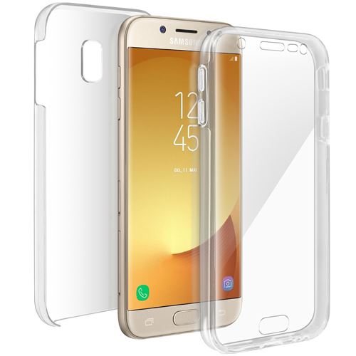 Avizar Coque Galaxy J5 2017 Protection intégrale avant + arrière ultra-transparente