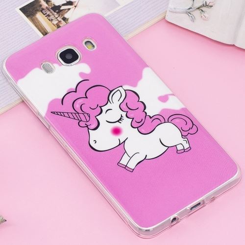 Galaxy J7 (2016) Coque Protection TPU Cheval Fluorescent ALS51824