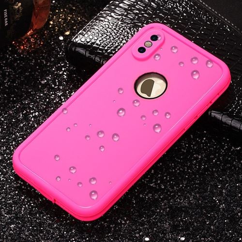 Iphone X / Xs Coque Protection Plastique Coque Protection Plastique Bouclier Arrière Magenta Als81321