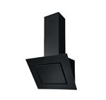 roblin - hotte décorative inclinée 80cm 745m3/h verre noir - 6510028