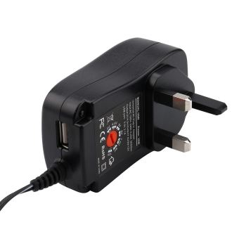 Universal AC / DC Alimentation Plug Adapter Adaptateur Chargeur 3v