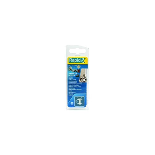 Rapid - Rivets Tubulaires 379mm Blister de 25 Blister