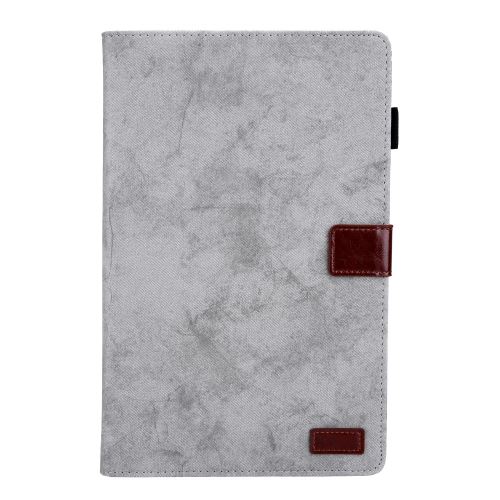 Générique Gris Etui En Pu Auto Réveil/Veille Avec Porte-Cartes Pour Votre Samsung Galaxy Tab A 10.5 (2018) T590 T595 - Image 1