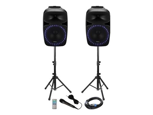 IbizaSound PKG12A-SET - haut-parleurs - sans fil
