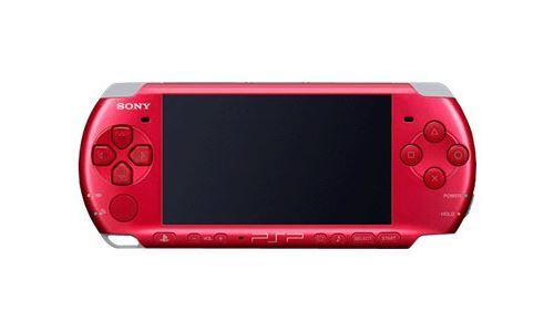 Console PSP 3000 Slim Lite rouge Sony
