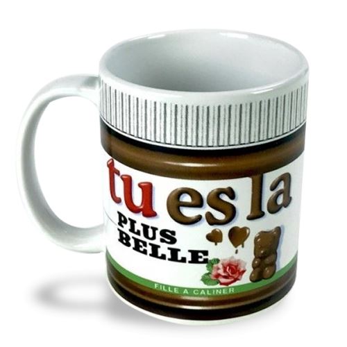 Tasse humoristique tu es la plus belle - Mug parodie drole marrant