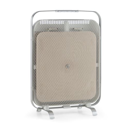 Radiateur Infrarouge - Klarstein Heatpal - Accumulateur De Chaleur - 1300W - Pierre De Marbre - Cadre Gris