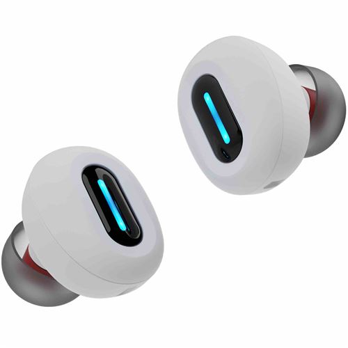 Divacore NoMad - Werkelijk draadloze koptelefoon met micro - inwendig - Bluetooth - actieve geluidsdemping - ruisisolatie - wit