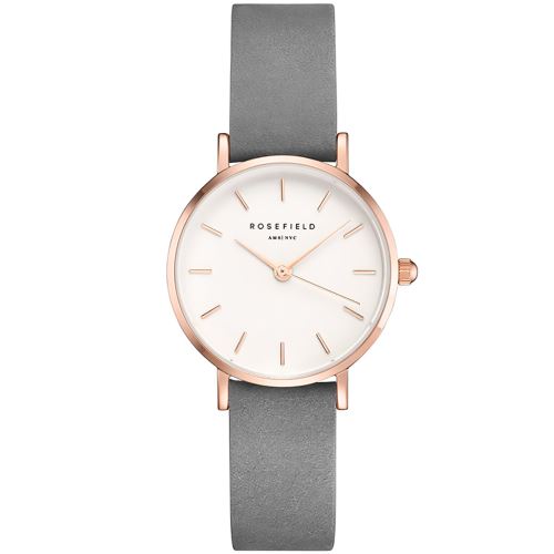 Montre ROSEFIELD en Cuir Gris - 26WGR-264
