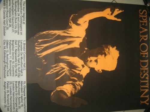 Spear Of Destiny - 70x100 cm - AFFICHE / POSTER