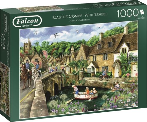 Jumbo puzzle Falcon Castle Combe, Wiltshire1000 pièces