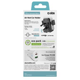SBS Power Freeway TE0UCH10A - Support pour téléphone portable