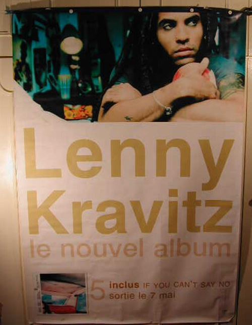 Kravitz Lenny - 120x170 cm - AFFICHE / POSTER