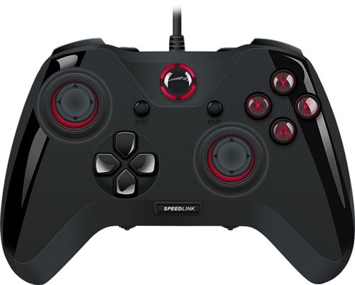 SPEEDLINK QUINOX Pro - Spelpad - met bekabeling - zwart - voor PC