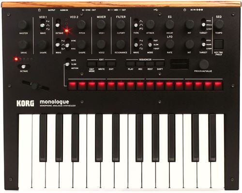 Korg Monologue BK Synthés analogiques