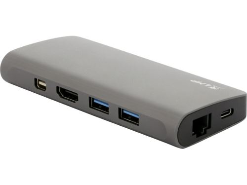 LMP - Station d'accueil de Voyage USB-C 4K &agrave; 9 Ports - Space Gray