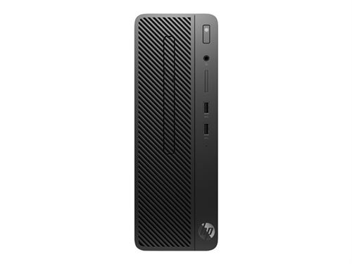 HP 290 G1 - SFF - Core i3 8100 / 3.6 GHz - RAM 4 GB - SSD 128 GB - NVMe - DVD-brander - UHD Graphics 630 - GigE - Win 10 Pro 64 bits - monitor: geen - toetsenbord: Frans