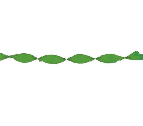 Crepeguirlande 24 mètres vert foncé