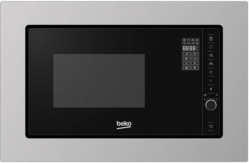 Beko MOB20231BG - Four micro-ondes monofonction - intégrable - 20 litres - 800 Watt - acier inoxydable