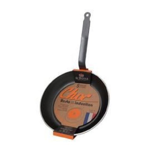 DE BUYER Poele ronde choc induction - ø 28 cm