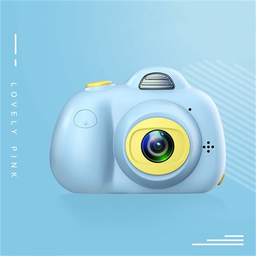 5MP 2.0 pouce LCD HD Caméra Numérique Caméra Numérique Enfants Enfants Cadeau D anniversaire Caméra Sport Mini Caméra Bleu