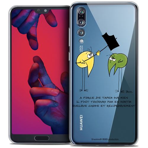 Coque Gel Huawei P20 PRO (6.1 ) Extra Fine Les Shadoks® - A Force