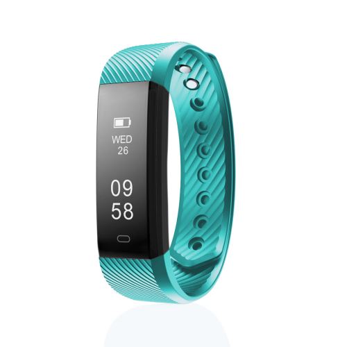 ID115HR montre intelligente de bracelet Moniteur Du Sommeil Brassard Fitness Tracker Vert