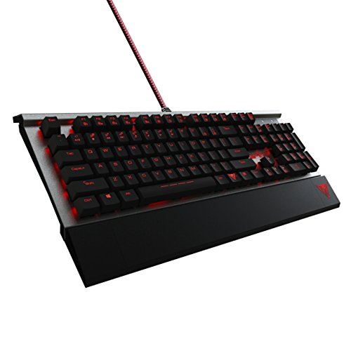 Patriot Memory Viper V730 USB Anglais Britannique Noir Claviers (Standard, avec Fil, USB, Clavier Mécanique, LED, Noir)