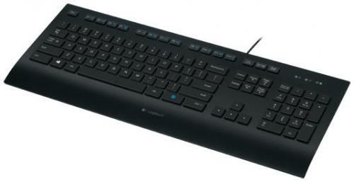 Logitech Corded K280e - Clavier - USB - Nordique