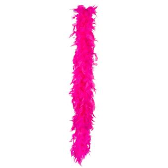 Marabout en fausses plumes de 180cm