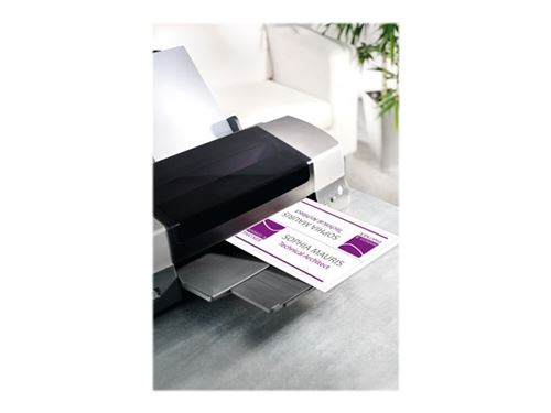 Fiche Sigel Cartes de table A4 185 gm² - vue 2