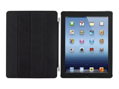 Trust Smart Stand with Hardcover - Hardcase voor tablet - voor Apple iPad (3de generatie)