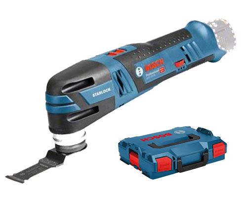 Bosch Découpeur-Ponceur 12V Gop 12V-28 Professional (Sans Batterie Ni Chargeur) + Coffret L-Boxx - 06018B5001