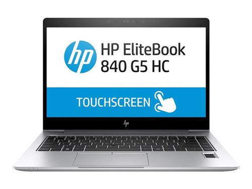 HP Elitebook 840 G5 Notebook - Intel Core i5 - 7300U / Jusqu'À 3.5 Ghz - Vpro - Win 10 Pro 64 Bits - Hd Graphics 620 - 8 Go Ram - 512Go SSD Nvme, Tlc - 14" Ips Écran Tactile HP Sureview 1920 X 1080 (Full Hd) - Gigabit Ethernet - Wi-Fi 5 - Clavier : Us