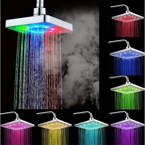 0€01 sur Pommeau de douche maison 7 couleurs LED lumière romantique bain  d'eau - Accessoires salles de bain et WC - Achat & prix