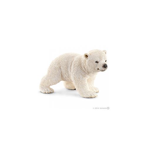 Schleich World Of Nature: Wild Life - Ourson Polaire Marchant - Blanc