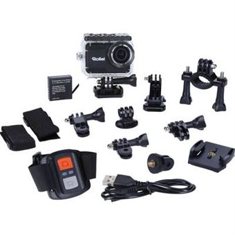 Caméra Sport 4K/60FPS, Crosstour CT9900 WiFi Caméra Étanche 40M Écran  Tactile Microphone Externe EIS 8XZoom avec 2.4G Télécommande 2X1350mAh  Batteries et Kit d'accessoires - Caméra sport