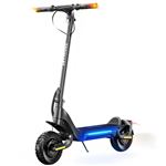TODIMART S9 Trottinette électrique Adulte – Moteur 1000W, Batterie 48V 20,8Ah, Autonomie 85 Km, Pneus Tout-terrain 10 Pouces, Double Suspension, Pliable