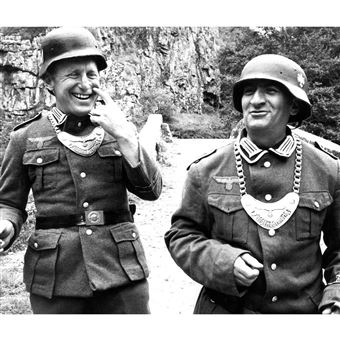 Fabulous Poster Bourvil louis de funes tournage la grande (36 cm x 42 cm) - 1