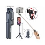 Pearl : Perche à selfie et trépied pour smartphone avec déclencheur bluetooth