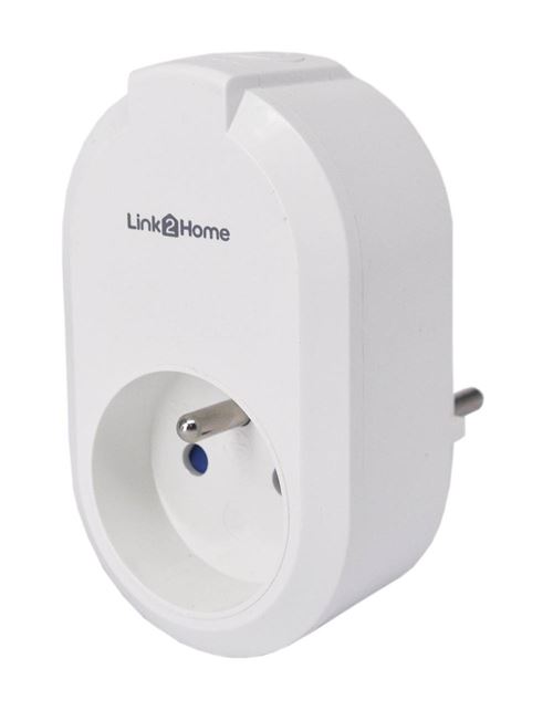 Prise intelligente Link2home Wi-Fi 16A Commande vocale et Protection enfant - Image 4