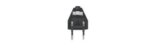 Bachmann - Connector voor stroom - 250 V wisselstroom V - zwart - Europa