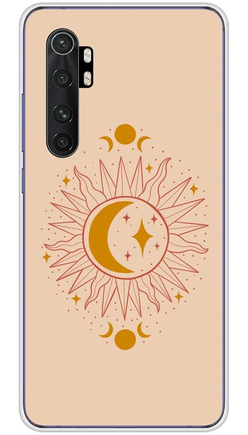 Coque en silicone imprimée compatible Xiaomi Mi Note 10 Lite Zénith