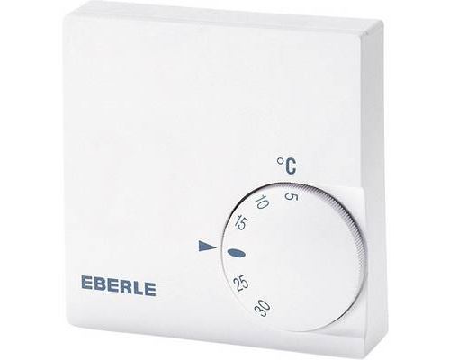 Eberle 111 1102 51 100 RTR-E 6124 Thermostat dambiance montage apparent (en saillie) programme journalier Chauffage avec baisse de la température*