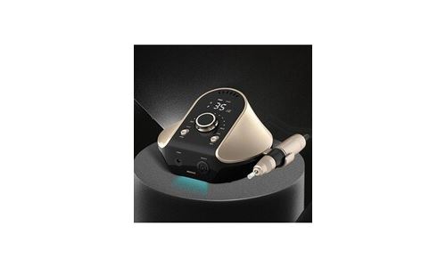 Ponceuse à ongles électrique 35000 tr/min avec affichage hd, machine de manucure en métal