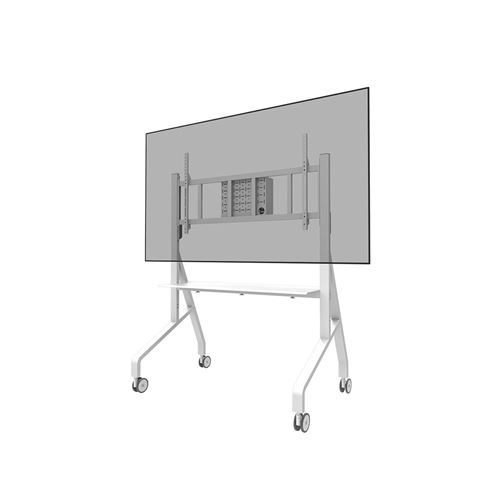 Neomounts Fl50-575Wh1 Support Au Sol Mobile Pour Écran 65-110" - Installation Rapide - Tüv - Image 4