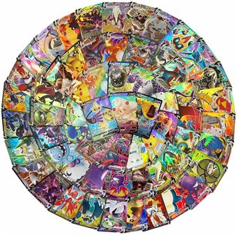 18€09 sur Cartes de jeux en français pour Pokémon brillantes 100 pièces 50  Vmax et 50 V - Carte à collectionner - Achat & prix