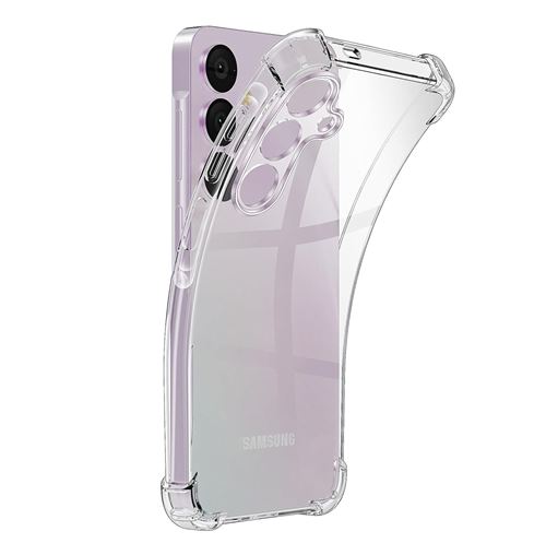 Coque protection pour Samsung Galaxy A55 5G Souple Transparente Bumper en Gel TPU avec bords renforcés XEPTIO