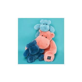 Doudou Hippopotame UNITED vert emeraude 25 cm